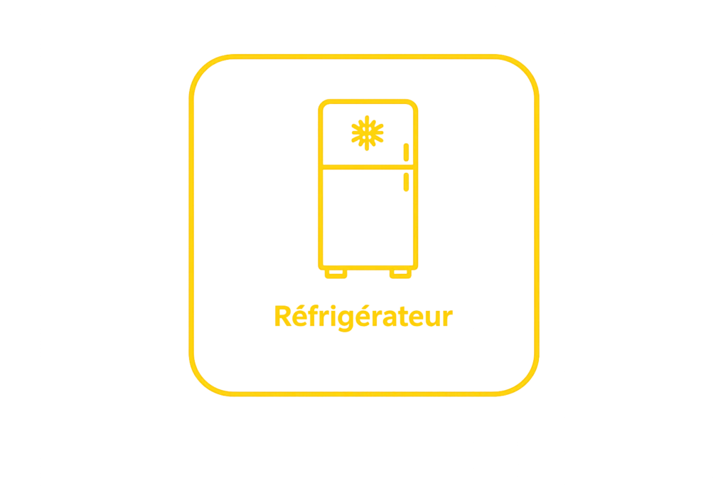 Réfrigérateur panne de réfrigérateur – problème de froid et de conservation